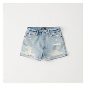NWT Abercrombie & Fitch | High Rise Denim Shorts